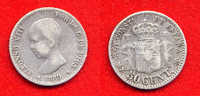 ESPAGNE - ESPAÑA - SPAIN - ALPHONSE XIII - ALFONSO XIII - 50 CENTIMOS 1889 - Andere & Zonder Classificatie