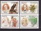 C404 - Bresil 1992 - Michel No.2472-5 Neufs** - Unused Stamps