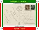 Firenze 01099 (R.S.I.) - Cartolina Augurale. - Storia Postale