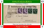Collebeato 01101 (Piego Intestato, Per Raccomandata RR, Del 26.9.1944) - "Chiavarello". - Storia Postale