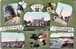 INVERGORDON - Coloured Multi-View PCd - 1907 - Ross & Cromarty - HIGHLANDS - SCOTLAND - Ross & Cromarty
