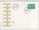 Liechtenstein FDC 11-6-1971 EUROPA CEPT With Cachet - 1971