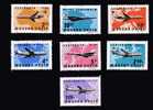 Hongrie Poste Aérienne N°392 à 398 Oblitéré Avions Concorde, Tu 144 Boeing 747 - Used Stamps