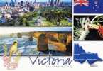 Australia Victoria The Garden State - Melbourne And The Twelve Apostles Unused - Sonstige & Ohne Zuordnung