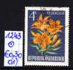 17.8.1966  - SM  A. Satz  "Alpenblumen - Feuerlilie"  -  O  Gestempelt  - Siehe Scan  (1243o 01-06) - Gebraucht