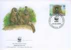 W0941 Babouin De Guinée Papio Papio Guinee 2000 FDC WWF - Affen