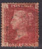 QV 1d RED / LETTERS E_L - Used Stamps