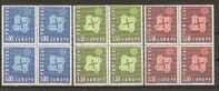 PORTUGAL AFINSA 878/880 - SÉRIE NOVA EM QUADRAS, MNH - Unused Stamps