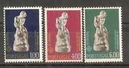 PORTUGAL AFINSA 1209/1211 - SÉRIE NOVA COM CHARNEIRA, MH - Unused Stamps