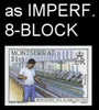 MONTSERRAT 1985. Sea Island Cotton Textile Machinery 1.15$. IMPERF.8-BLOCK  [ungezähnt,non Dentelé,no Dentado] - Textile