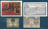 LOT DE 4 BILLETS A IDENTIFIER . - A Identificar