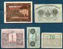 LOT DE 5 BILLETS A IDENTIFIER . - Da Identificre