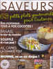 Saveurs 179 Novembre 2010 Panais La Star Du Marché Soufflé Ail Câpres Brownie Troyes - Koken & Wijn