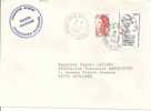 N° Y&t  2143+      LETTRE LA DAGUENIERE     Vers   BOULOGNE Le  28 FEVRIER1983 - Storia Postale