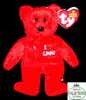 I Love Canada Bear TY Beanies Babies - Plush - Figurine - Keychain - Porte-clés - Ours - Sonstige & Ohne Zuordnung