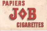 Buvard PAPIERS CIGARETTES JOB - Tabac & Cigarettes