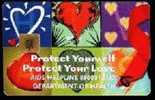 SOUTH AFRICA Used Phonecard /gebruikte Telefoonkaart "Protect Yourself & Your Love" - Afrique Du Sud