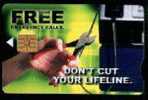 SOUTH AFRICA Used Phonecard /gebruikte Telefoonkaart "DON´T CUT YOUR LIFELINE" - South Africa