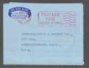 Hong Kong Airmail Air Letter Aerogramme KOWLOON 1969 Postage Paid Hong Kong Rad Cancel To Huntington Beach Calif. USA - Postal Stationery