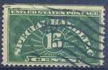 US QE2 Used $ 0,15 Parcel Post Of 1913 - Reisgoedzegels