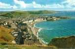 Three Bays From Constitution Hill, Aberystwyth - Cardiganshire