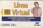 # MEXICO A93 Linea Virtual - Man 30 Gem   Tres Bon Etat - Mexique