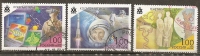 Russie Russia 1998 Dna, Internet, Espace Space Obl (dna Stamp Short Upper Right Corner Perf ) - Gebraucht