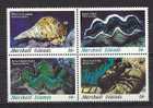 Marshall Islands, Serie 4 (1 Block), Year 1986, Mi 73-76 - Marshallinseln