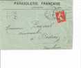 (12) DEVANT Lettre De ANGERS Avec 138 PARASOLERIE FRANCAISE - 1906-38 Semeuse Con Cameo