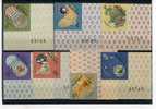 - BURUNDI . SUITE DE TIMBRES DE 1965 . NON DENTELES . NEUFS SANS CHARNIERE BORDS DE FEUILLE - Used Stamps