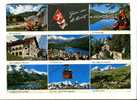 SUISSE GRISONS SST MORITZ MULTIVUES GRAND FORMAT 1967 - St. Moritz