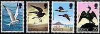 Jersey 1975 Sea Birds Stamps Bird - Seagulls