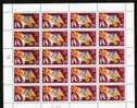 1995 USA Chinese New Year Zodiac Stamp Sheet - Boar Pig #2876 - Año Nuevo Chino