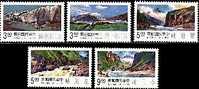 1993 Landscape Of Yangtze River Stamps Mount Snow Gorge Geology Tourism - Wasser