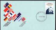 Australian Antarctic Territory 1983 Treaty Meeting FDC Lilydale, Vic - FDC