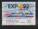 Spain 1987 Used,  EXPO 92, Abstract Shapes, - 1992 – Sevilla (España)