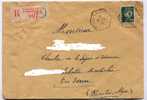 523 Petain Sur Enveloppe 19 4 1943 - Lettres & Documents