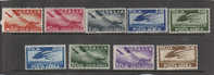 Italy-1945-47 Air Mail Set MH - Poste Aérienne