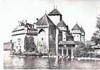 CPA LAC LEMAN MONTREUX CHATEAU DE CHILLON - Mon