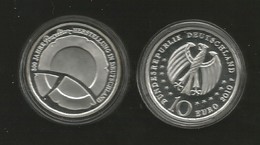 10 Euro Gedenkmünze,  2010 - 300 Jahre Porzellanherstellung In Deutschland , Silverproof, Polierte Platte (F) - Germany