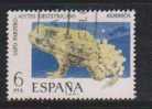 Spain 1975 Used, Fauna Series, 6p Frog - Frogs