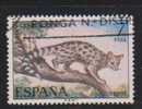 Spain 1972 Used, Fauna Series, 7p  Spotted Genet, Animal - Rongeurs