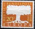 PIA - CEPT - 1957 - SARRE  -  (Yv 384-85) - Unused Stamps