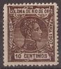 RO23-A880TAN.Maroc.Marocc O.Sahara.RIO DE ORO.Alfonso Xlll.1907.(Ed 23**) LUJO - Unused Stamps