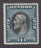 Cyprus 1928 SG124 1 Pi  MH - Zypern (...-1960)