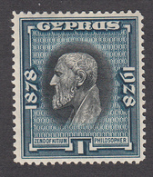 Cyprus 1928 SG124 1 Pi  MH - Chypre (...-1960)