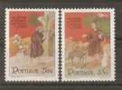 PORTUGAL AFINSA 1553/1554 . SÉRIE NOVA COM CHARNEIRA - Unused Stamps