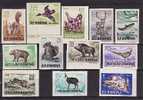 Roumanie 1956 - Yv.no.1488-99 Neufs** - Unused Stamps