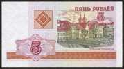Billet De Banque Neuf - 5 Roubles - N° 3803871 - Biélorussie Ou Bélarus - 2000 - Bielorussia