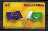 HELLO KING INTERNATIONAL  USED D0115 PREPAID CALLING CARD  €5 - Altri – Europa